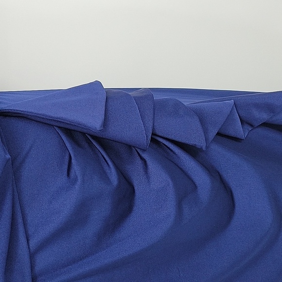 R&M Richards Blue Ruffle Dress with Shoulder Details Size 22W - Picture 7 of 14